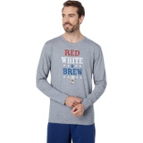 Life is Good Red, White & Brew Long Sleeve Crusher-Lite Tee