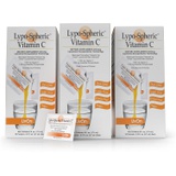 LivOn Laboratories LypoSpheric Vitamin C  3 Cartons (90 Packets)  1,000 mg Vitamin C & 1,000 mg Essential Phospholipids Per Packet  Liposome Encapsulated for Improved Absorptio