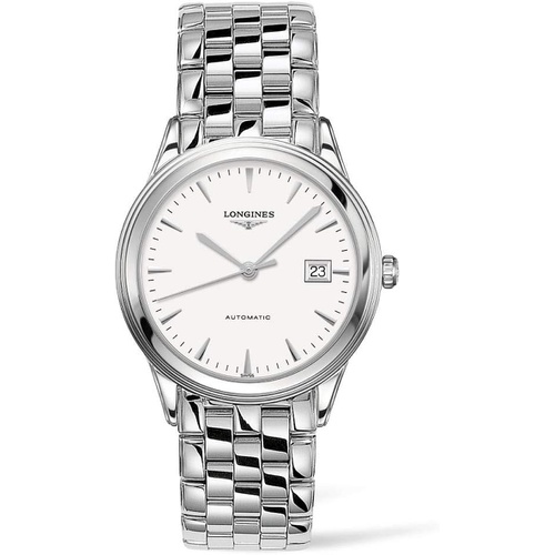  Longines Flagship Automatic White Dial Mens Watch L4.974.4.12.6