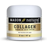 Mason Natural, Collagen Beauty Cream, Pear Scent, 2 Ounce Jar (Pack of 3), 100% Pure Collagen Anti-Aging Moisturizer, Promote Elasticity and Strength in Skin