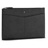 Montblanc Sartorial Leather Pouch_BLACK