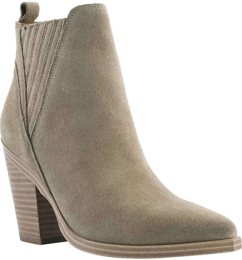 Marc Fisher LTD Gadri Pointed Toe Bootie_LARICE SUEDE