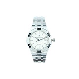 Maurice Lacroix Mens Aikon Automatic 42 mm Watch Silver