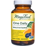 MegaFood One Daily - Supports Overall Health - Multivitamin with B Vitamins and Food Blend - Gluten-Free, Vegetarian, and Made without Dairy - 30 Tabs