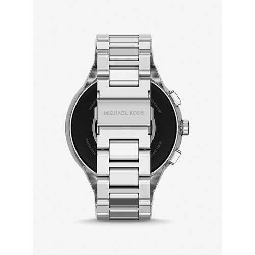 마이클코어스 Michael Kors Gen 6 Camille Pave Silver-Tone Smartwatch