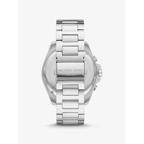마이클코어스 Michael Kors Oversized Brecken Silver-Tone Watch