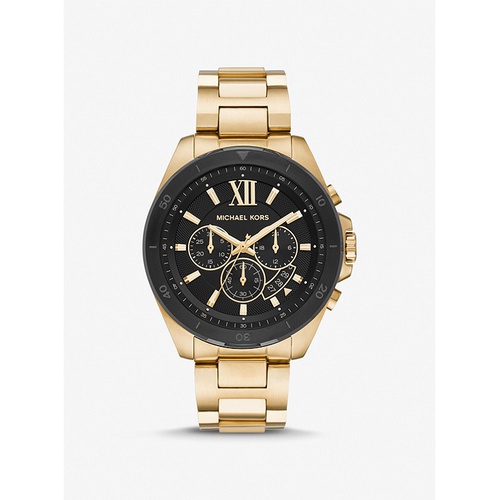 마이클코어스 Michael Kors Oversized Brecken Gold-Tone Watch