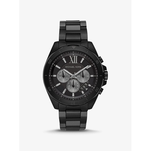 마이클코어스 Michael Kors Oversized Brecken Black-Tone Watch