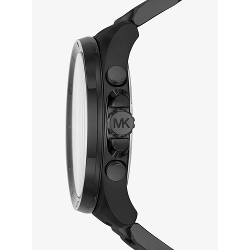 마이클코어스 Michael Kors Oversized Brecken Black-Tone Watch