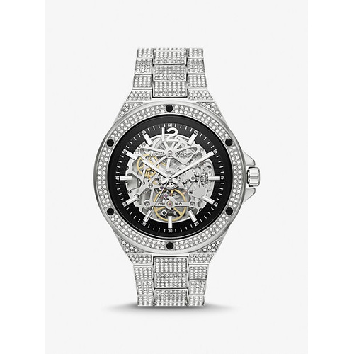 마이클코어스 Michael Kors Oversized Lennox Black-Tone Watch