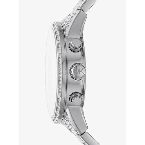 마이클코어스 Michael Kors Ritz Pave Silver-Tone Watch