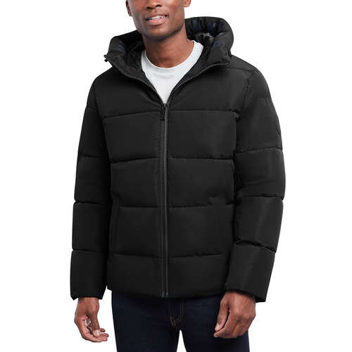 마이클코어스 Mens Quilted Hooded Puffer Jacket