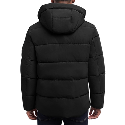 마이클코어스 Mens Quilted Hooded Puffer Jacket