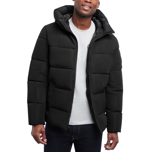 마이클코어스 Mens Quilted Hooded Puffer Jacket