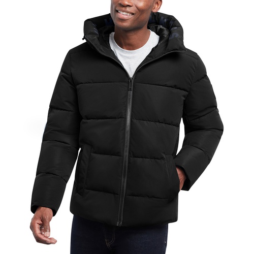 마이클코어스 Mens Quilted Hooded Puffer Jacket