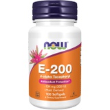 NOW Supplements, Vitamin E-200 IU, D-Alpha Tocopheryl, Antioxidant Protection*, 100 Softgels