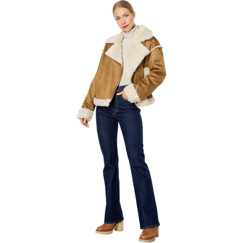  NVLT Berber Faux Down Cropped Puffer Jacket