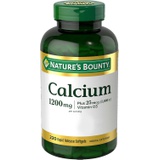 Natures Bounty Nature’s Bounty Calcium 1200 mg , Bone Health & Immune Support, Vitamin D3 1000 IU, 220 Softgels