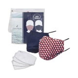Nautica Goals 2 Face Masks 4 Carbon Filter Safety Kit with Wristlet Bag