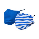 Nautica Goals 2 Face Masks 4 Carbon Filter Safety Kit with Wristlet Bag