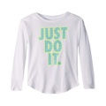 Nike Kids Long Sleeve Just Do It Graphic T-Shirt (Little Kids)