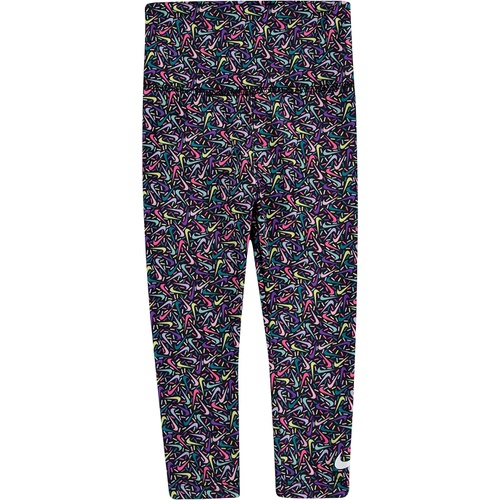 나이키 Nike Kids Swoosh Print Leggings (Toddler)