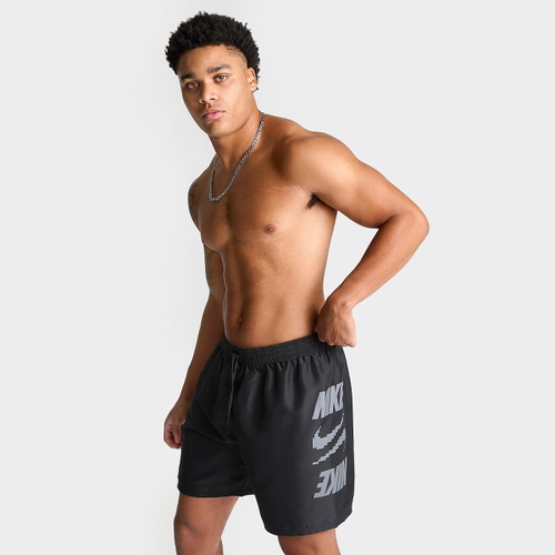 나이키 Mens Nike Stacked 7 Volley Swim Shorts