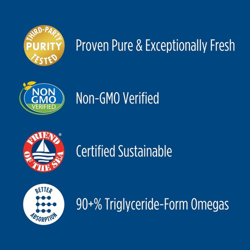  Nordic Naturals Omega-3D, Lemon Flavor - 120 Soft Gels - 690 mg Omega-3 + 1000 IU Vitamin D3 - Fish Oil - EPA & DHA - Immune Support, Brain & Heart Health, Healthy Bones - Non-GMO