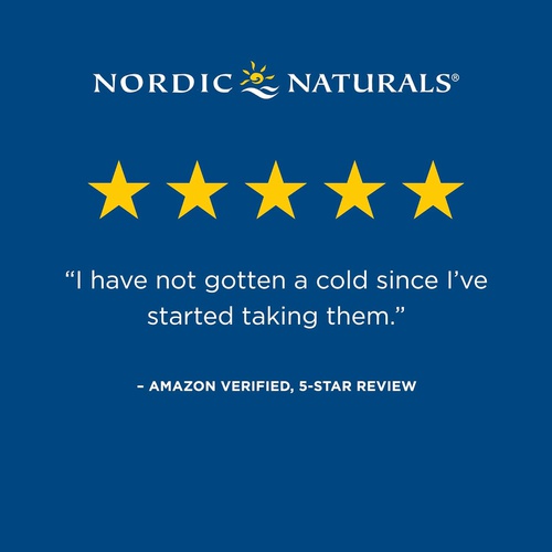  Nordic Naturals Omega-3D, Lemon Flavor - 120 Soft Gels - 690 mg Omega-3 + 1000 IU Vitamin D3 - Fish Oil - EPA & DHA - Immune Support, Brain & Heart Health, Healthy Bones - Non-GMO