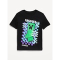 Oldnavy Minecraft Gender-Neutral Graphic T-Shirt for Kids