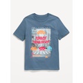 Oldnavy Space Invaders Gender-Neutral Graphic T-Shirt for Kids