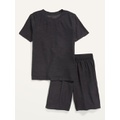 Oldnavy Breathe On Tee And Shorts Set For Boys