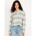 Oldnavy Rugby Stripe Crop Polo