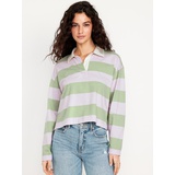Oldnavy Rugby Stripe Crop Polo