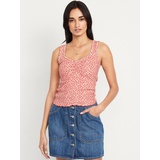 Oldnavy Ribbed Cinched-Front Tank Top