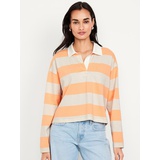 Oldnavy Rugby Stripe Crop Polo
