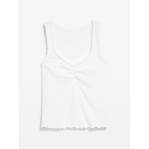 올드네이비 Oldnavy Ribbed Cinched-Front Tank Top