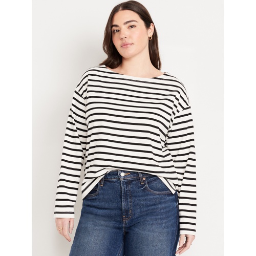 올드네이비 Oldnavy Long-Sleeve Mariner Loose T-Shirt