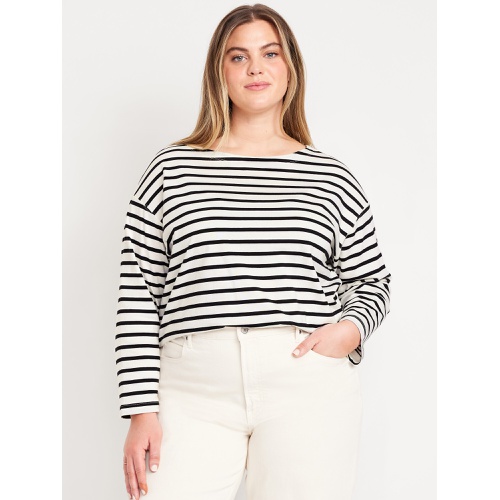 올드네이비 Oldnavy Long-Sleeve Mariner Loose T-Shirt