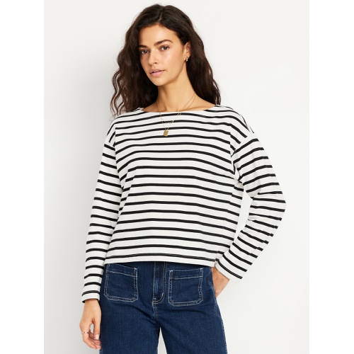 올드네이비 Oldnavy Long-Sleeve Mariner Loose T-Shirt