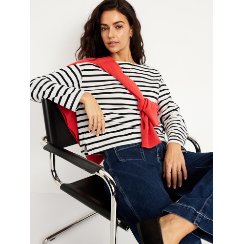 올드네이비 Oldnavy Long-Sleeve Mariner Loose T-Shirt