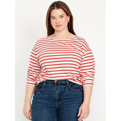 올드네이비 Oldnavy Long-Sleeve Mariner Loose T-Shirt