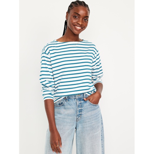올드네이비 Oldnavy Long-Sleeve Mariner Loose T-Shirt
