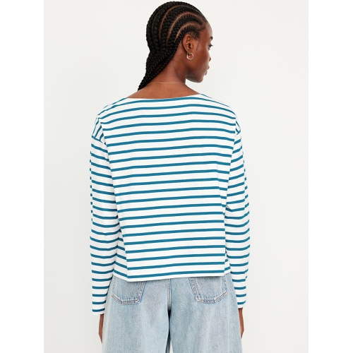 올드네이비 Oldnavy Long-Sleeve Mariner Loose T-Shirt