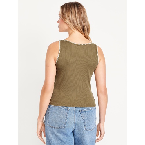 올드네이비 Oldnavy Embroidered Tank Top