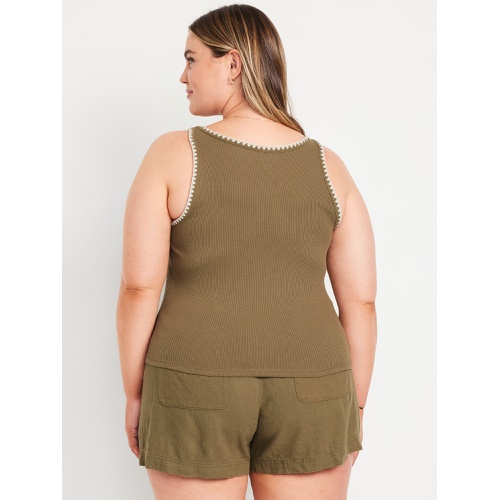 올드네이비 Oldnavy Embroidered Tank Top