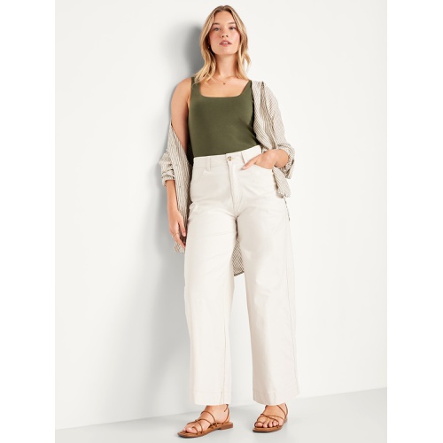 올드네이비 Oldnavy Double-Layer Scoop-Neck Tank Top