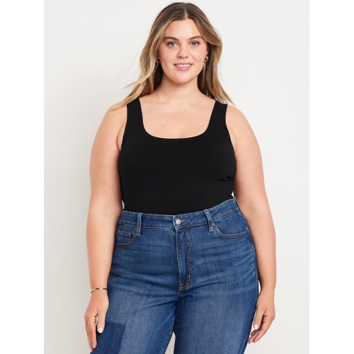 올드네이비 Oldnavy Double-Layer Scoop-Neck Tank Top