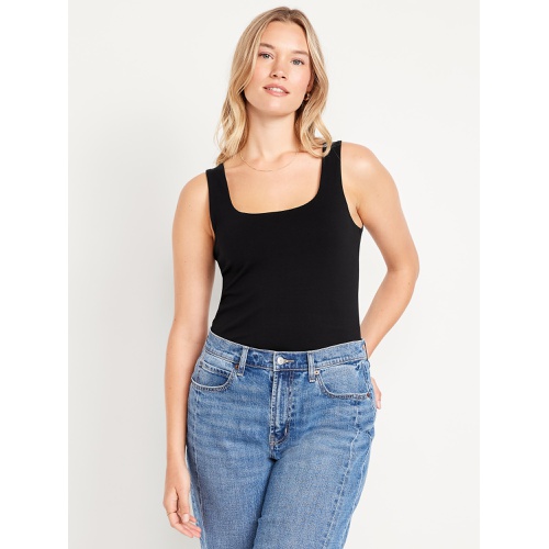올드네이비 Oldnavy Double-Layer Scoop-Neck Tank Top