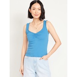 Oldnavy Ribbed Cinched-Front Tank Top